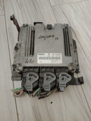 Бортовой компьютер блок управления 8200726880 0281014354 renault laguna iii фото №1