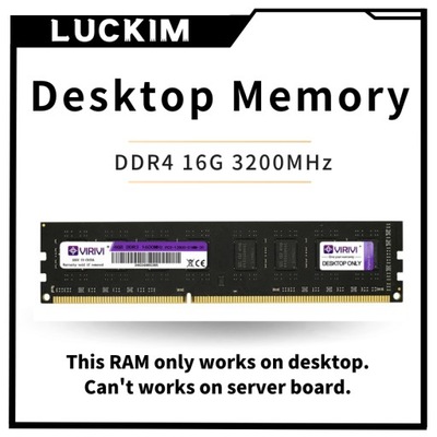 Pamięć RAM do komputerów stacjonarnych DDR4 16G 3200 MHz