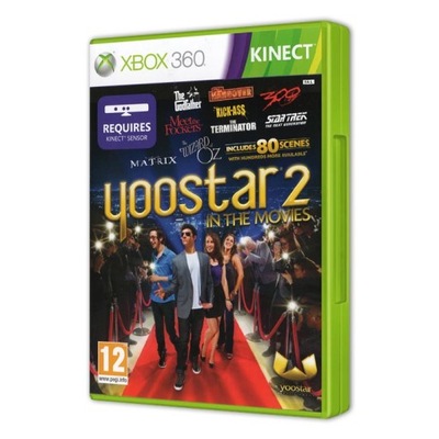 YOOSTAR 2 IN THE MOVIES NOWA XBOX360