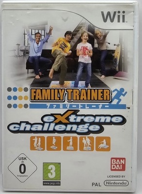 Gra Family Trainer Extreme Challenge + Mata Wii