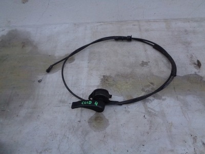 Трос открывания капот renault clio 4 iv фото №1
