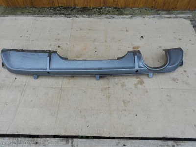 Renault clio v rs дифузор накладка бампера задня фото №1