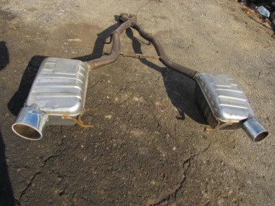 Глушники кінцеві вихлоп mercedes-benz slk r171 171 a1714910201 фото №1