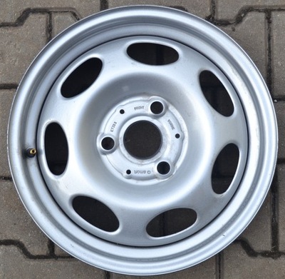 LLANTA DE ACERO SMART 3X112 4,5J15 ET 23,5 F-303  