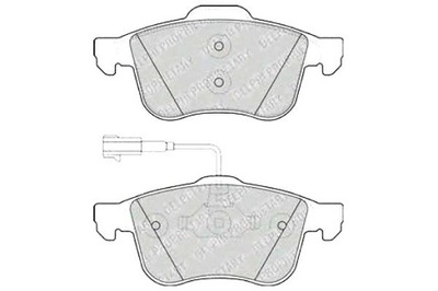 Delphi тормозные колодки тормозные alfa romeo 159 brera spide фото №1