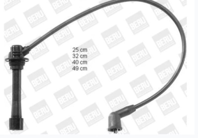 Beru zef871 набор трубопровод зажигания mazda фото №1