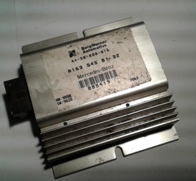Блок керування модуль редуктор mercedes ml w163 1635450132 фото №1