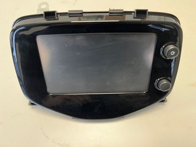 Радио дисплей навигация aygo ii 86140-0h010 фото №1