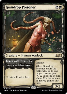 MTG Gumdrop Poisoner *Showcase* FOIL (R)