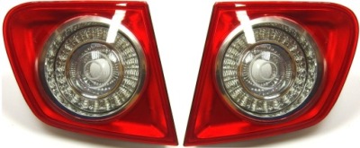 Vw jetta v 05- лампа внутренняя левая + правая комплект фото №1