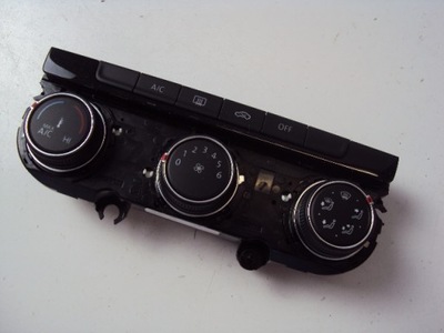 Панель кондиціонера vw golf vii фото №1