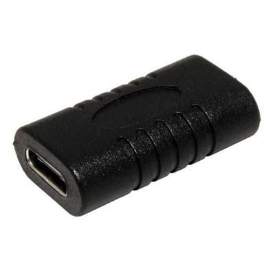 USB złączka, (3.1), czarna, plastic bag