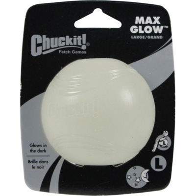 Chuckit Max Glow BALL dla psa L zabawka piłka