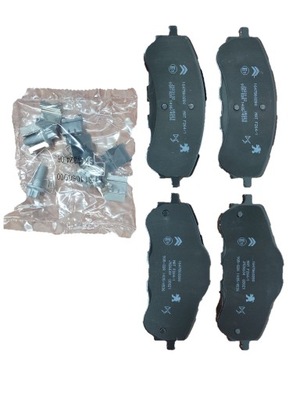 Тормозные колодки тормозные перед 308 partner rifter berlingo combo astra 1647860280 фото №1