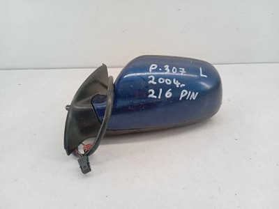 Зеркало левая дверь peugeot 307 01-07 8 pin фото №1