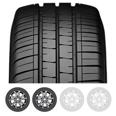 2 PCS. TIRES SUMMER 215/70R15C VREDESTEIN COMTRAC 2  