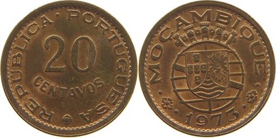 Mozambik 1973 20 CENTAVOS.#88______________8336