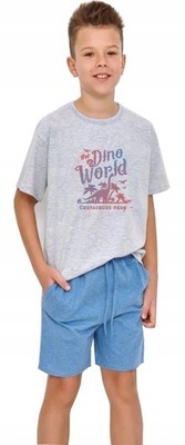 Piżama Taro ZANE 2952 kr/r rozm 158 popiel jeans