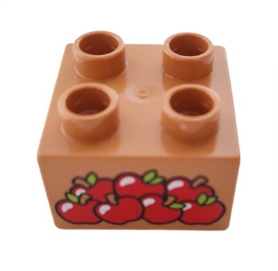 NOWE LEGO DUPLO klocek tematyczny pomidory