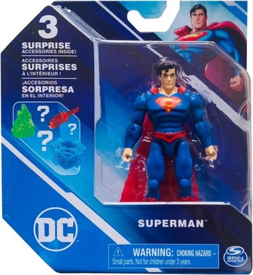 DC UNIVERSE RUCHOMA FIGURKA SUPERMAN 10cm