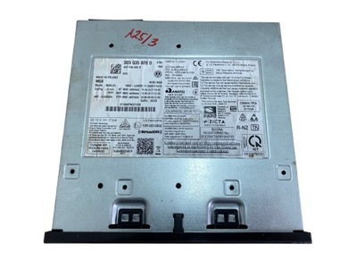 Vw 3g5 модуль зчитувач навігація радіо 3g5035820d оригінал фото №1