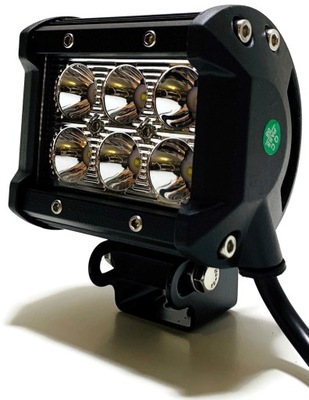 LAMP LONG-RANGE 6 LED CREE HALOGEN LAMP OFFROAD 9-32  