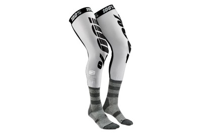 SKARPETY MOTORCYCLE 100% PROCENT REV MX KNEE BRACE GREY L/XL  