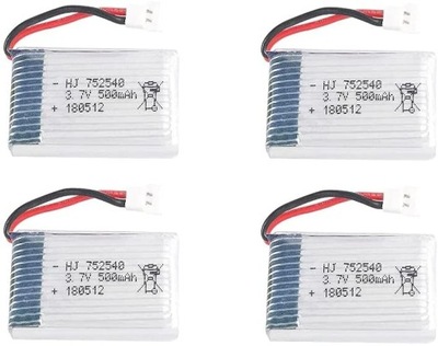 4 stuck Bateria Syma X5SC X5SW 3.7v 500mAh