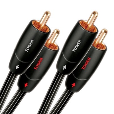 AudioQuest 2 m Tower Rca kabel audio 2 x Rca