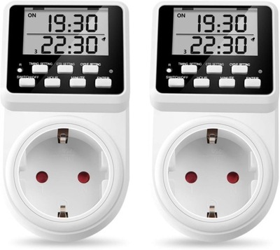 NOVKIT 2 x cyfrowy programator czasowy T319