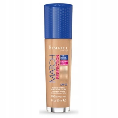 RIMMEL Match Perfection podkład 400 Natural Beige