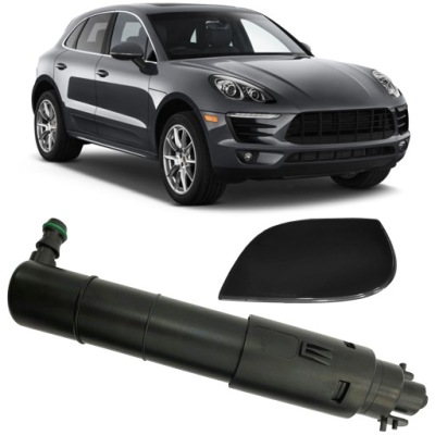 Омыватель заглушка фара porsche macan 95b 14-18 правый фото №1