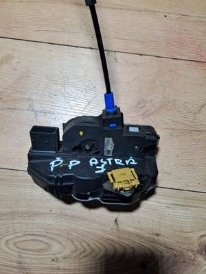 Замок двері перед правий opel astra j фото №1