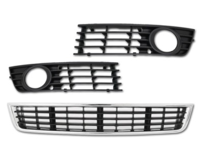 Решётка решётка радиатора решётка радиатора бампер audi a4 b6 8e0 2000-04 фото №1