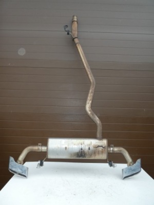 Audi q7 4m система випускний кінцевий 4m0253611m фото №1