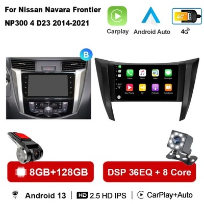 NAWIGATOR GPS PARA NISSAN NAVARA FRONTIER NP300 2015-2021 CARPLAY ANDROID  