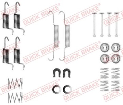 MUELLE ZAPATAS DE FRENADO MITSUBISHI ASX/OUTLANDER 06-  