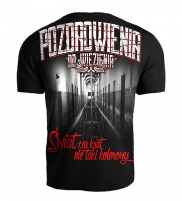 T-shirt koszulka PDW pozdrowienia do więzienia - S