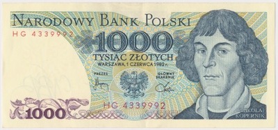 4306.000 zł 1982 - HG - st.2+