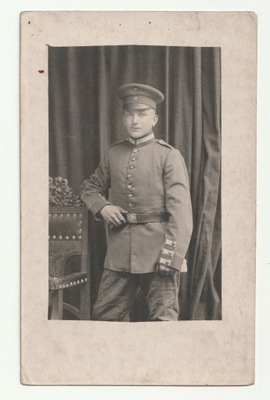 KROTOSZYN. Portret Mężczyzny. Fot.: Alfred Schon Atelier. 1918.