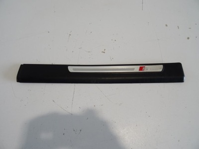 Audi a6 c6 молдинг накладка порог левый задняя фото №1