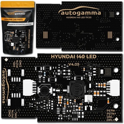 Sterownik moduł LED DRL Hyundai i40 naprawa lampy połowy całość Uniwersalny