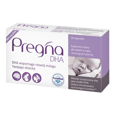 PREGNA DHA 30 kapsułek Ciąża Karmienie