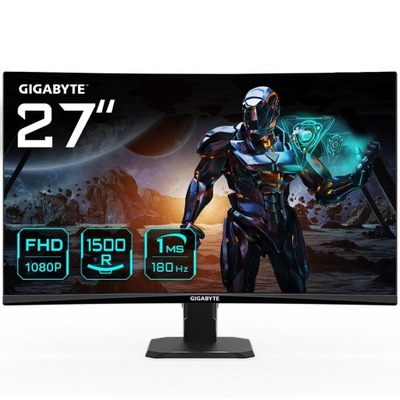 MONITOR GIGABYTE LED 27'' GS27FC 180Hz