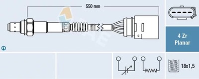 77148 SONDA LAMBDA VW  