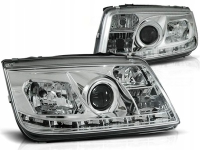 ФОНАРІ VW BORA 98-05R DAYLIGHT LED (СВІТЛОДІОД) SONAR ХРОМ