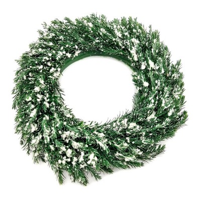 WIENIEC ŚWIĄTECZNY ZIELONY STROIK 40 cm GIRLANDA