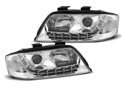 REFLEKTORIAI ŽIBINTAI AUDI A6 C5 4B 97-01R DAYLINE LED 