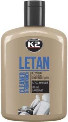 K2 LETAN MLECZKO DO CZYSZCZENIA SKÓRY 200ML