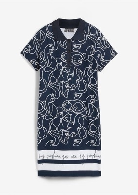 BPC SUKIENKA SHIRTOWA POLO Z NAPISEM 40/42